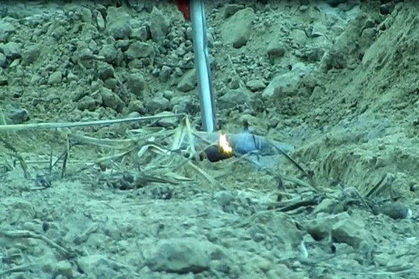 河北石家莊某地槍榴彈激光銷毀