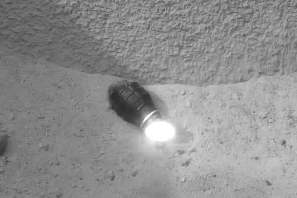 劉公島某地手雷激光銷毀